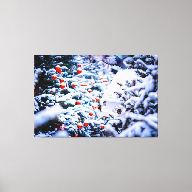 Christmas Idyll splendid Canvas Print (Front)