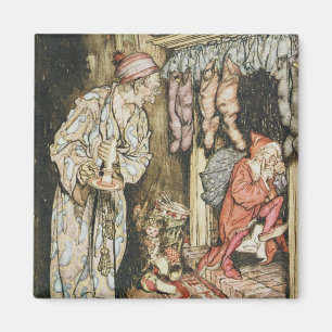 Christmas illustrations magnet