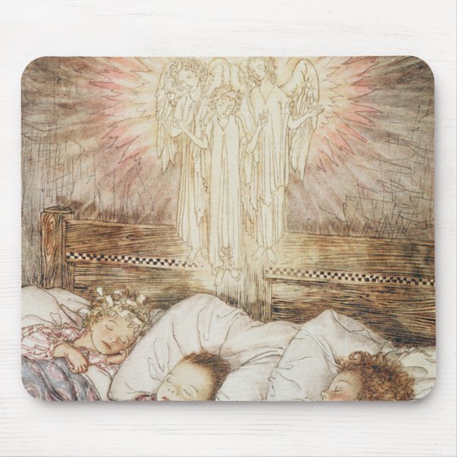 Christmas illustrations mouse mat (Front)