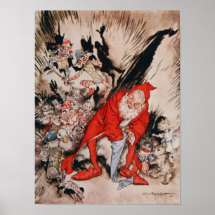 Christmas illustrations poster