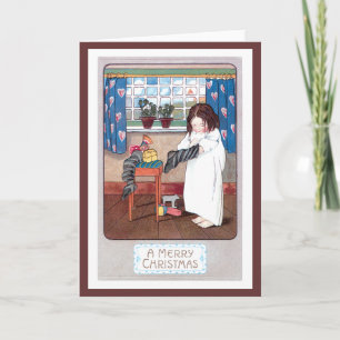 Christmas in a Stocking Holiday Card
