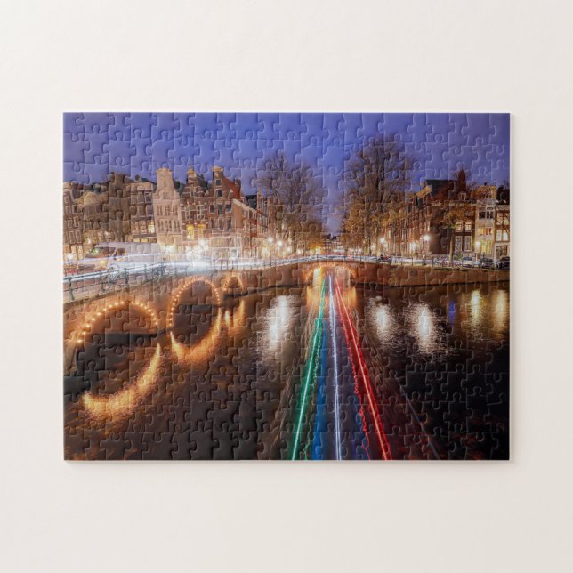 Christmas in Amsterdam Jigsaw Puzzle (Horizontal)