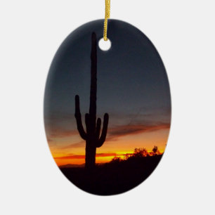 Christmas in Arizona Ceramic Tree Decoration