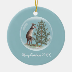 Christmas in Australia Ceramic Tree Decoration