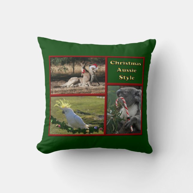 Christmas in Australia Cushion (Front)