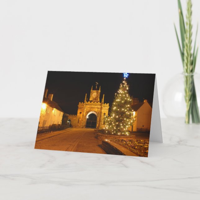 Christmas in Bishop Auckland Holiday Card (Front)