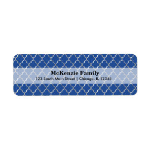 Christmas in blue & silver