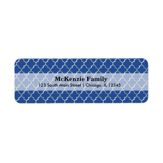 Christmas in blue & silver (Front)