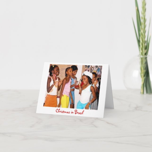 Christmas in Brazil card (Front)