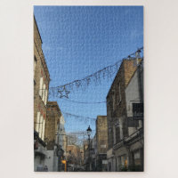 Christmas in Camden Passage, Islington, London, UK