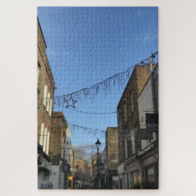 Christmas in Camden Passage, Islington, London, UK Jigsaw Puzzle (Vertical)
