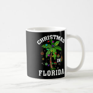 Christmas In Florida Deck The Palm Tree Xmas Winte Coffee Mug
