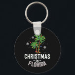 Christmas In Florida Deck The Palm Trees Family Va Key Ring<br><div class="desc">Christmas In Florida Deck The Palm Trees Family Vacation</div>