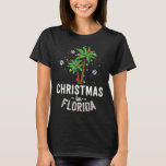 Christmas In Florida Deck The Palm Trees Family Va T-Shirt<br><div class="desc">Christmas In Florida Deck The Palm Trees Family Vacation</div>