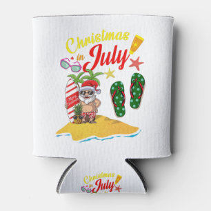 christmas in july 45 can cooler