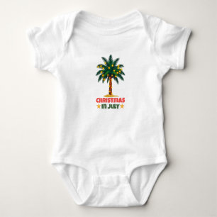 Christmas In July Baby Bodysuit