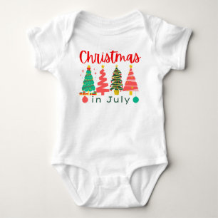 Christmas in July Baby Bodysuit