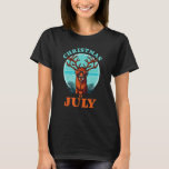Christmas in July Beach Summer Reindeer Beach Bash T-Shirt<br><div class="desc">Christmas in July Beach Summer Reindeer Beach Bash  1</div>