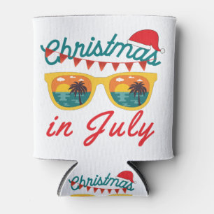 Christmas In July Can Cooler
