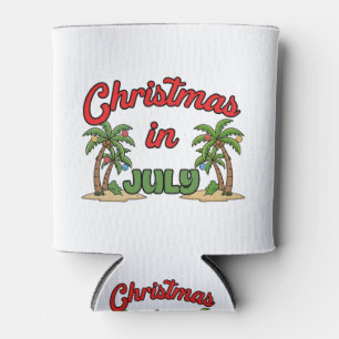 Christmas In July Can Cooler