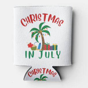 Christmas In July Can Cooler