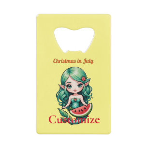 Christmas in July Elf Mermaid Thunder_Cove