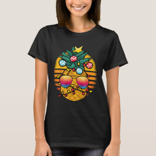 Christmas In July Funny Vacation Pineapple 1 T-Shirt