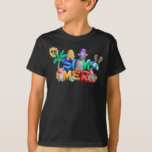 Christmas In July Gnome Hello Summer T-Shirt