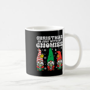 Christmas In July Gnomes Summer Xmas Matching Wome Coffee Mug