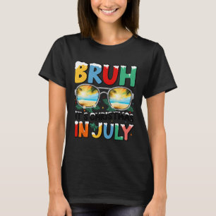Christmas In July Men Boys Kids Bruh It's Christma T-Shirt
