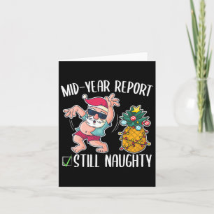 Christmas In July Mid Year Report Noghty Card