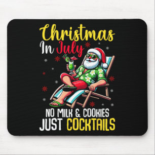 Christmas In July No Milk Cookies Just Tails Summe Mouse Mat
