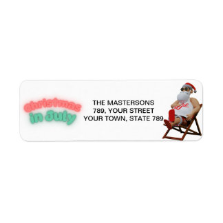 Christmas in July Santa