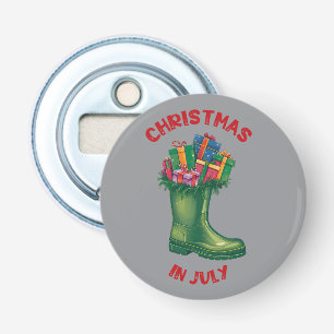 Christmas In July, Santa's Boot Of Good Cheer Bottle Opener