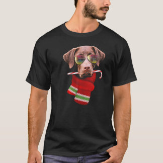 Christmas in July Shirt Labrador Sunglasses Dog