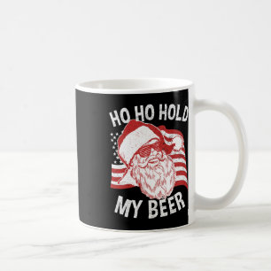 Christmas In July Shirt Santa Ho Ho Hold My Beer 1 Coffee Mug