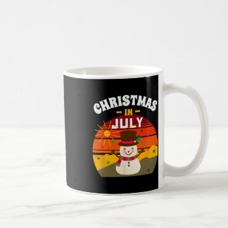 Christmas In July Shirt Summer Vacation Christmas  Coffee Mug