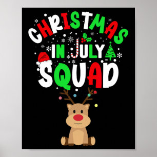 Christmas In July Squad 1 Poster