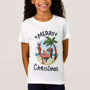 Christmas in July Square Sticker Postcard T-Shirt