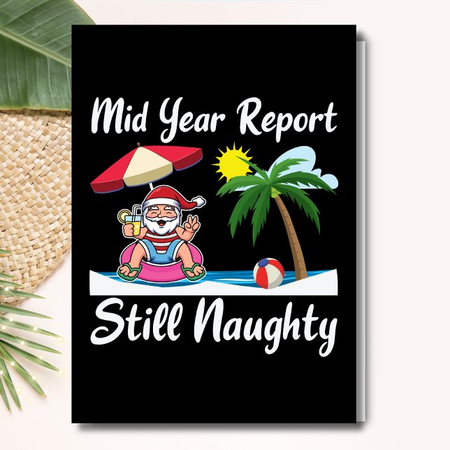 Christmas in July Still Naughty Holiday Card (Creator Uploaded)