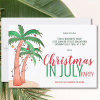 Christmas in July Summer Party