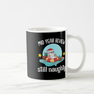 Christmas In July Summer Santa Claus Beach Hawaii Coffee Mug