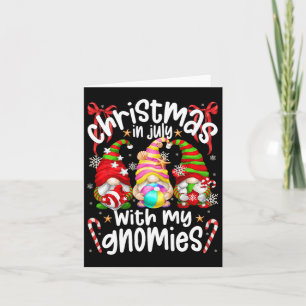 Christmas In July Summer Vacation Hanging With My  Card