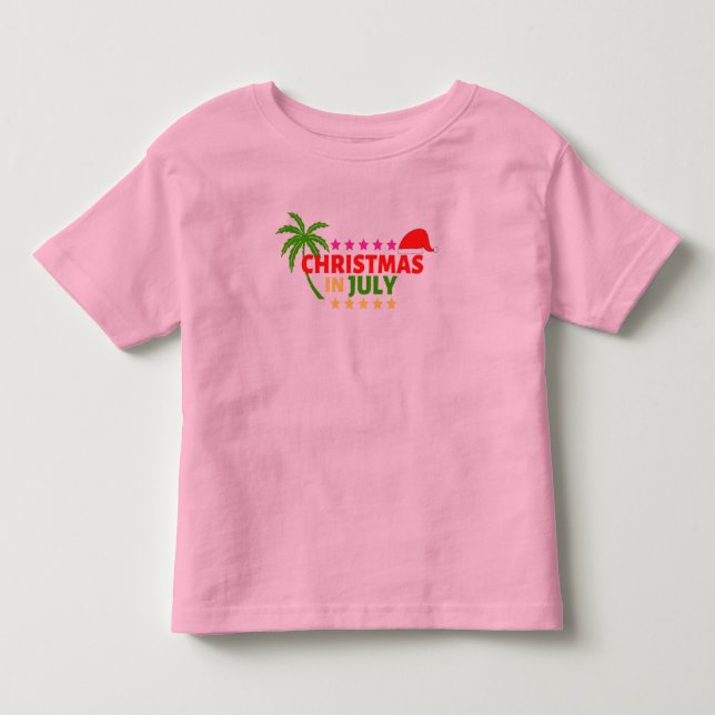 CHRISTMAS IN JULY T-Shirt (Front)