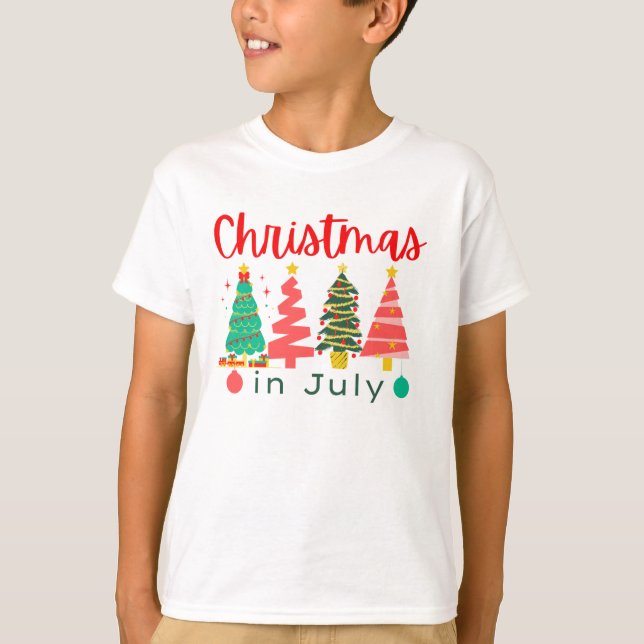Christmas in July T-Shirt (Front)