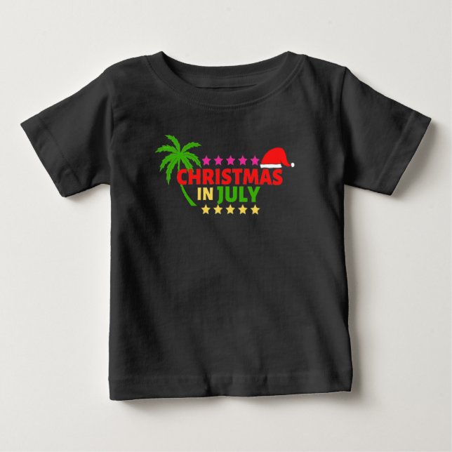 CHRISTMAS IN JULY T-Shirt (Front)