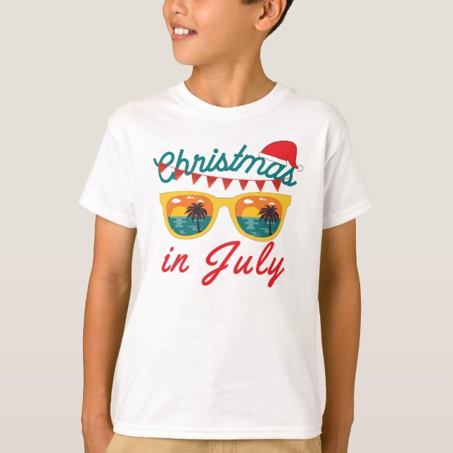 Christmas In July  T-Shirt (Front)