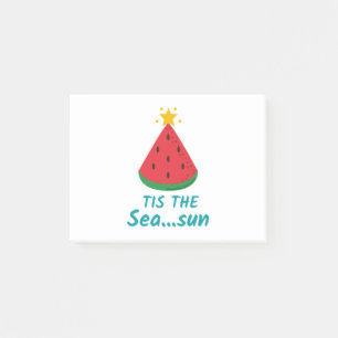 CHRISTMAS IN JULY TIS THE SEASON POST-IT NOTES