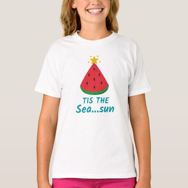CHRISTMAS IN JULY TIS THE SEASON T-Shirt (Front)