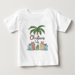 Christmas in July Tropical Holiday Gifts & Decor Baby T-Shirt